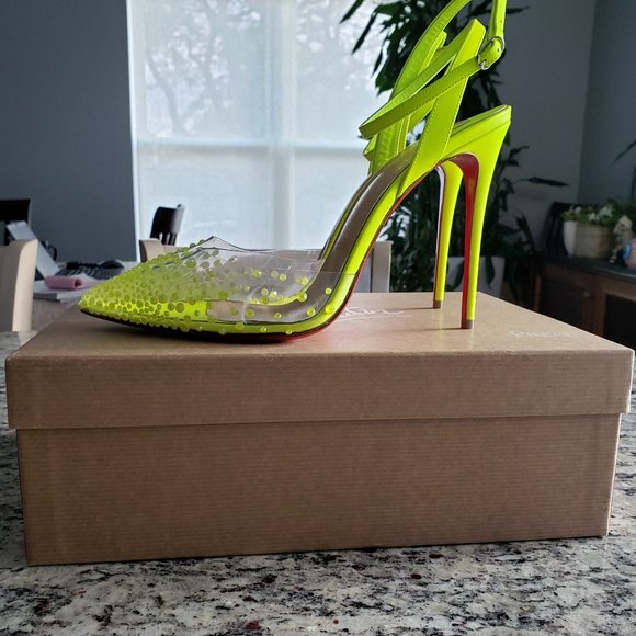 *SOLD* BNIB Christian Louboutin Spikaqueen 100mm - Picture 4 of 10